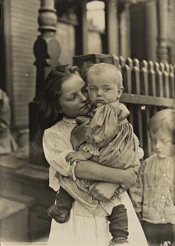 LEWIS W. HINE (1874-1940) Little Mother, Pittsburgh District.                                                                                    